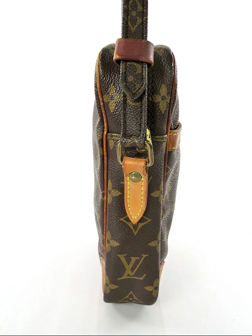 Louis Vuitton Monogram Canvas Messenger Bag in Brown and Tan
